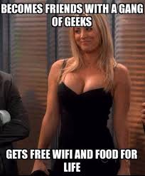 Friend Of Geeks Meme | Slapcaption.com | Big Bang Theory ... via Relatably.com