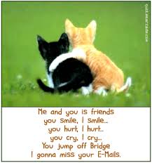 Quotes Infinite | Me and You is Friends, You Smile Hurt Cry - | by ... via Relatably.com