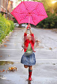 Resultado de imagen de imagenes niños con paraguas