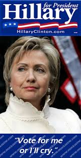 Image result for hillary crying
