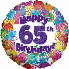 Image result for 65th birthday cake