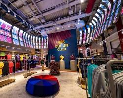 Image of FC Barcelona store