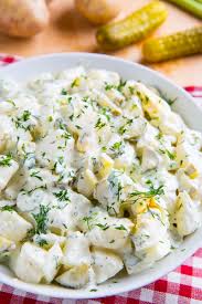 Dill Pickle Potato Salad - Closet Cooking