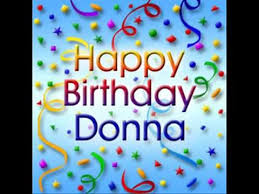 Image result for happy birthday donna