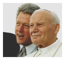 <b>...</b> <b>Holy Father</b>, John Paul II, the Catholic Church and the church hierarchy. - pope_clinton