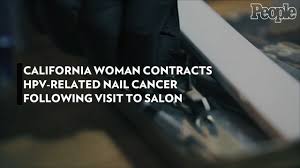 Mum contracts cancer after nail salon visit