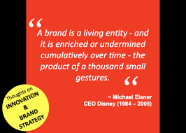 Innovation &amp; Branding Quotes | Michael Eisner | IDEAS INSPIRING ... via Relatably.com