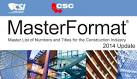 CSI: MasterFormat Numbers and Titles - Construction Specifications