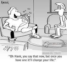Image result for a cartoon pot belly man and his son