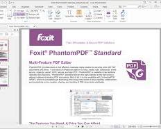 Foxit PhantomPDF PDF editor software