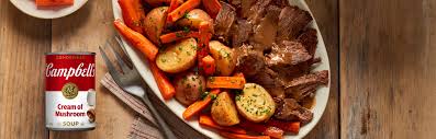 Easy Slow Cooker Savory Pot Roast - Campbell Soup Company