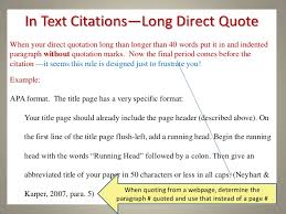 Long Quotes Apa Style Example - Apa Format Style Power Point 9 ... via Relatably.com