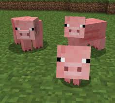 Image result for minecraft pigs