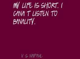 Famous quotes about &#39;Banality&#39; - QuotationOf . COM via Relatably.com
