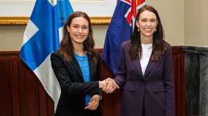 Leaders of New Zealand and Finland hit back at reporter's question on age 
and gender