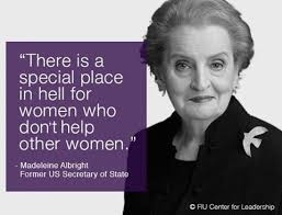 Madeleine Albright&#39;s Advice For Women: Listen, Raise Your Voice ... via Relatably.com