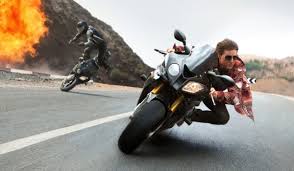 Image result for bike chases a car