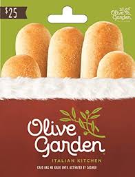 Olive Garden Holiday $25 Gift Card : Gift Cards - Amazon.com