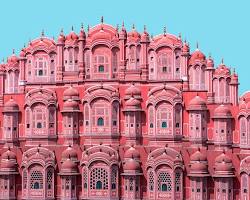 Jaipur, the Pink City in India