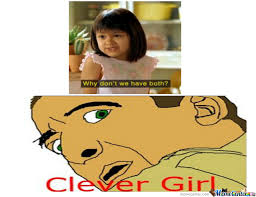 Clever Girl gif - Imgur - PandaWhale via Relatably.com