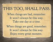 Image result for this too shall pass