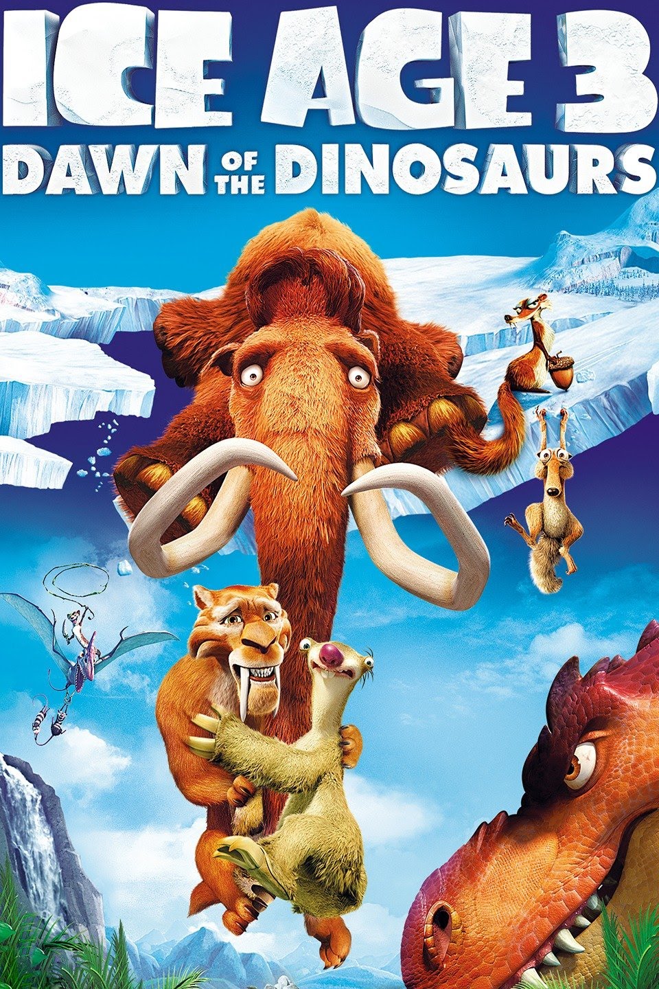 Ice Age 3: Dawn of the Dinosaurs (2009) {Hindi-English} 480p || 720p || 1080p