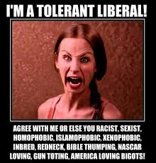 I&#39;m A Tolerant Liberal! Agree with me or else you... - Willem, The ... via Relatably.com