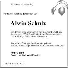 Alwin Schulz | Nordkurier Anzeigen - 006302433801