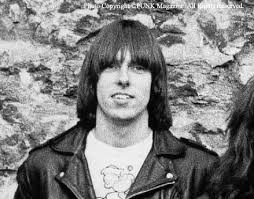 Johnny Ramone 1948-2004 by John Holmstrom Photo by Roberta Bayley. Johnny Ramone, 55, passed away on Wednesday, September 15 at 3:03 p.m. at his home in ... - johnny439x344