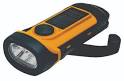Waterproof solar flashlight