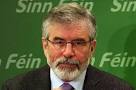 Sinn Fein leader Gerry Adams