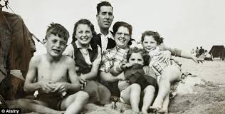 Image result for family photos 1950s