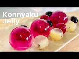 Jelly Balls (Konnyaku) 甜品 - YouTube | Jelly recipes, Fruit jelly, Jelly ...