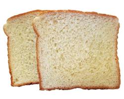 Gambar 2 slices of bread