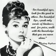Audrey Hepburn quote | Hen party ideas | Pinterest | Audrey ... via Relatably.com