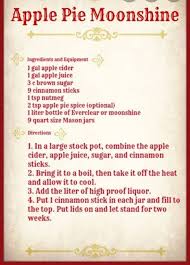 Moonshine Recipe | Moonshine recipes, Apple pie moonshine ...