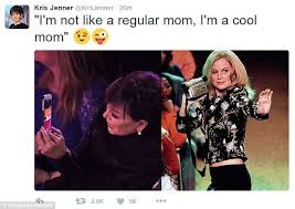 Kris Jenner pokes fun at herself by sharing meme after Kendall&#39;s ... via Relatably.com