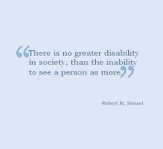 Disability Quotes on Pinterest | Down Syndrome Quotes, Special ... via Relatably.com