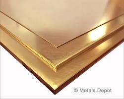 Image of brass sheet
