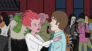 Image result for ugly girl night club cartoon