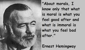 Bytes: Quotes: Ernest Hemingway via Relatably.com