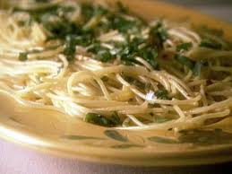 Spaghetti with Garlic, Olive Oil and Red Pepper Flakes Recipe ...