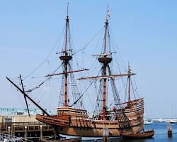 Image of Mayflower II replica, Massachusetts