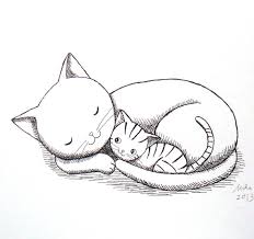 Image result for drawings of kittens