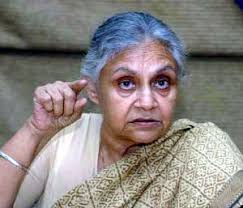 “We know for a fact that Sheila Dixit is not responsible for law and order in Delhi, now we know that she isn&#39;t responsible for civil infrastructure in ... - sheila-dixit