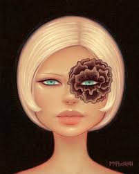 &quot;The Gloxinia Trance&quot; by Tara McPherson. 8.5&quot; x 11&quot; Giclee. Open edition, signed. $25 - mcpherson-the-gloxina-trance