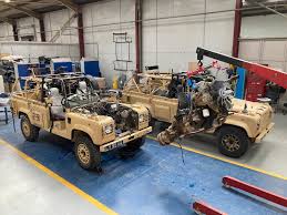 Title: Babcock International to Provide Electric Land Rover Defenders for British Army