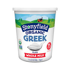 Whole Milk Greek - Plain (30oz) | Stonyfield