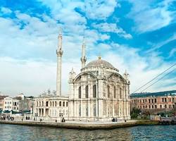Istanbul Ortaköy Mosque的圖片