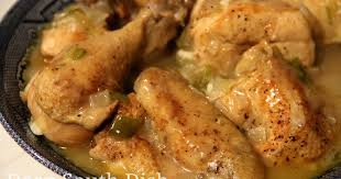 Southern Slow Stewed Chicken - Deep South Dish